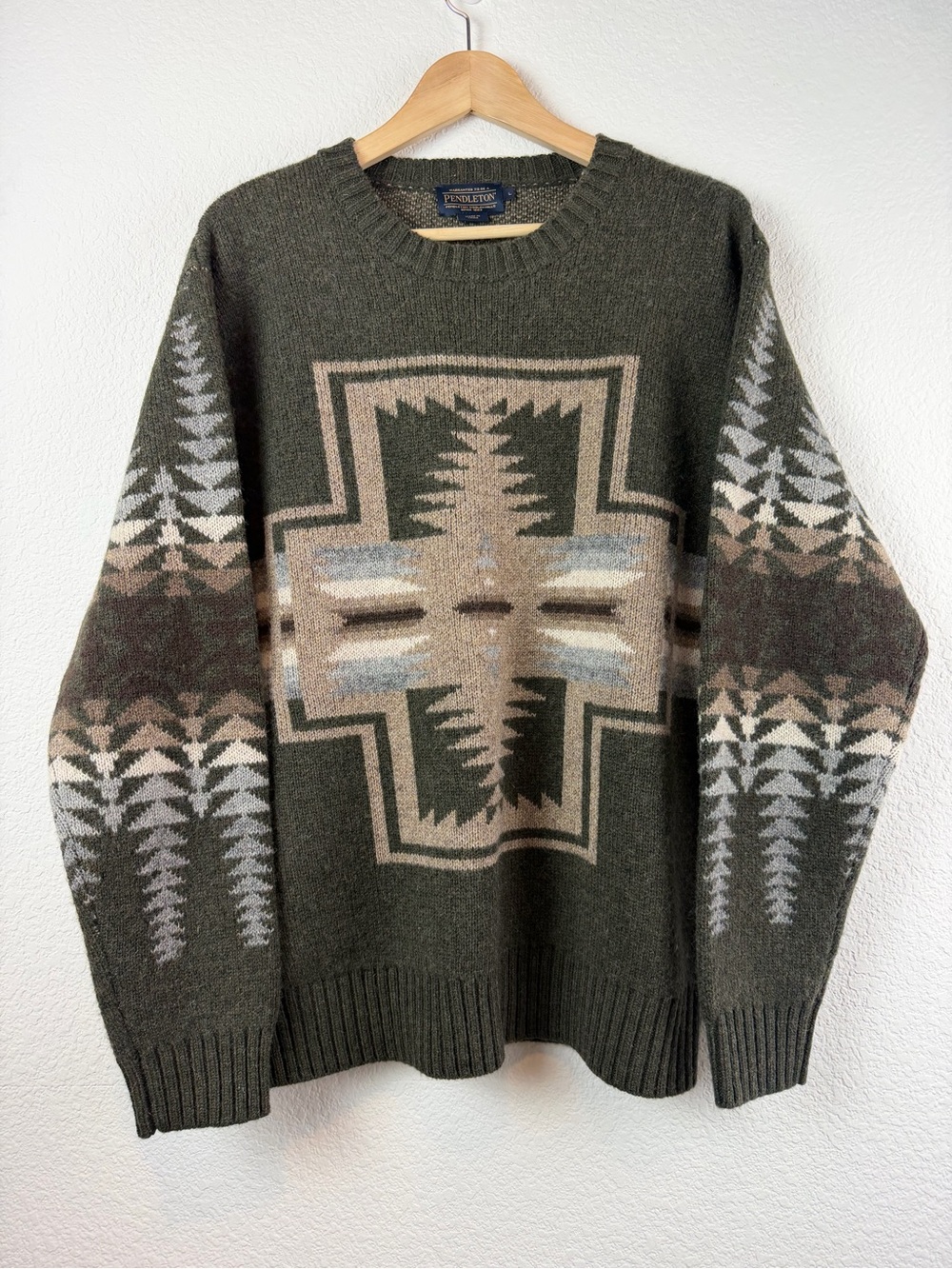 Pendleton Men’s Shetland Harding Crew Neck Sweater